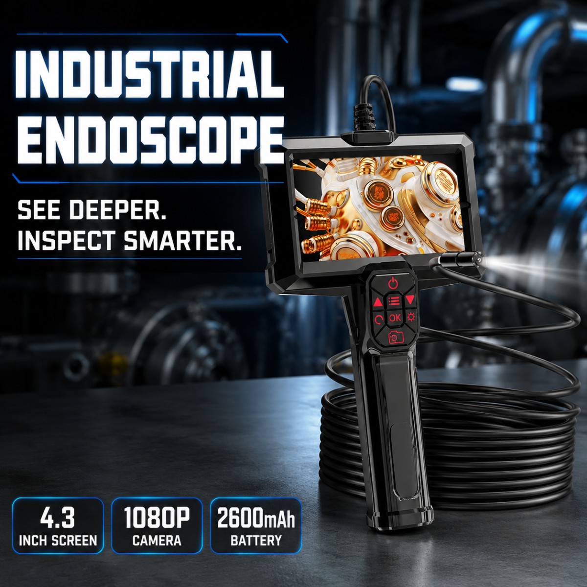 How to Use an Endoscope Camera for Car Engine Inspection