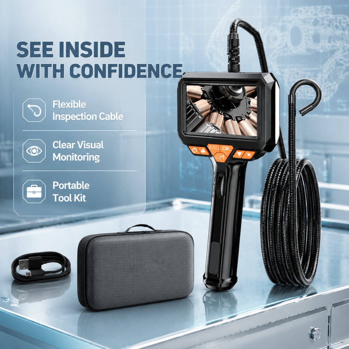 How to Use a Borescope for Home Inspection & DIY Projects